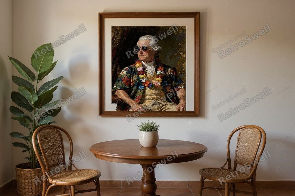 John Adams Surf Art Print