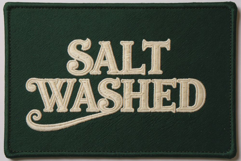 Salt Washed Surf Patch Print