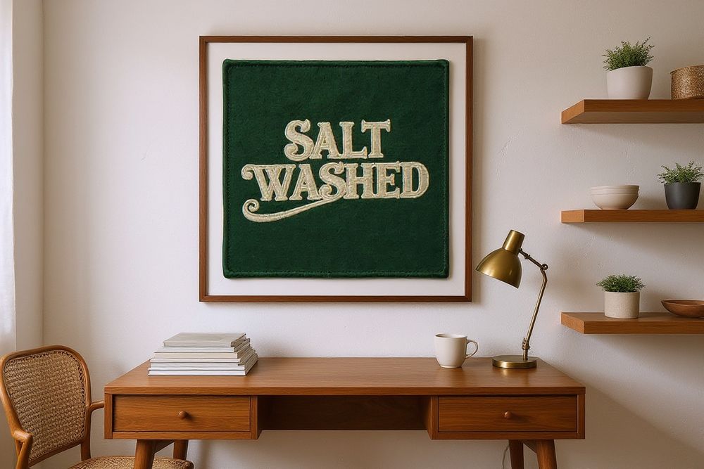 Salt Washed Surf Patch Print — room mockup