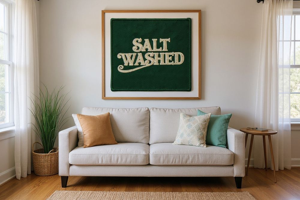 Salt Washed Surf Patch Print — room mockup