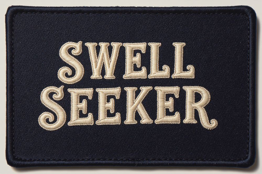 Swell Seeker Patch Print