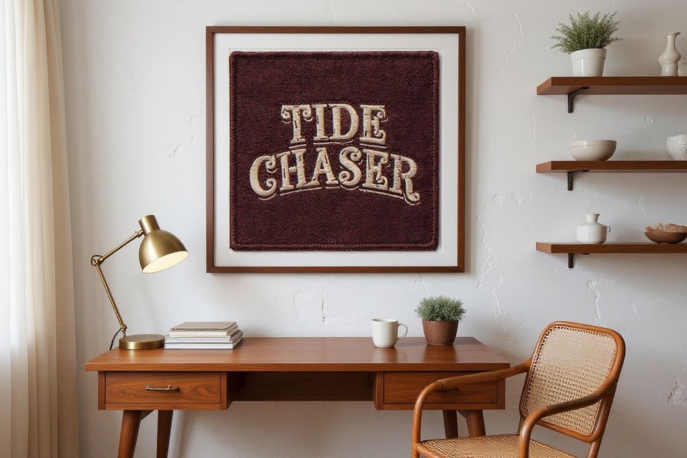 Tide Chaser Patch Print — room mockup
