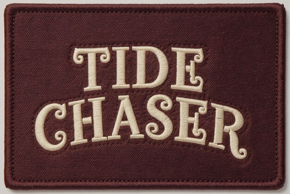 Tide Chaser Patch Print — room mockup