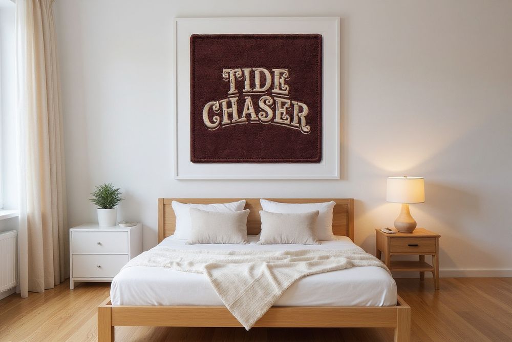 Tide Chaser Patch Print — room mockup